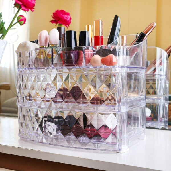 حافظة ميكاب أكريليك كريستال